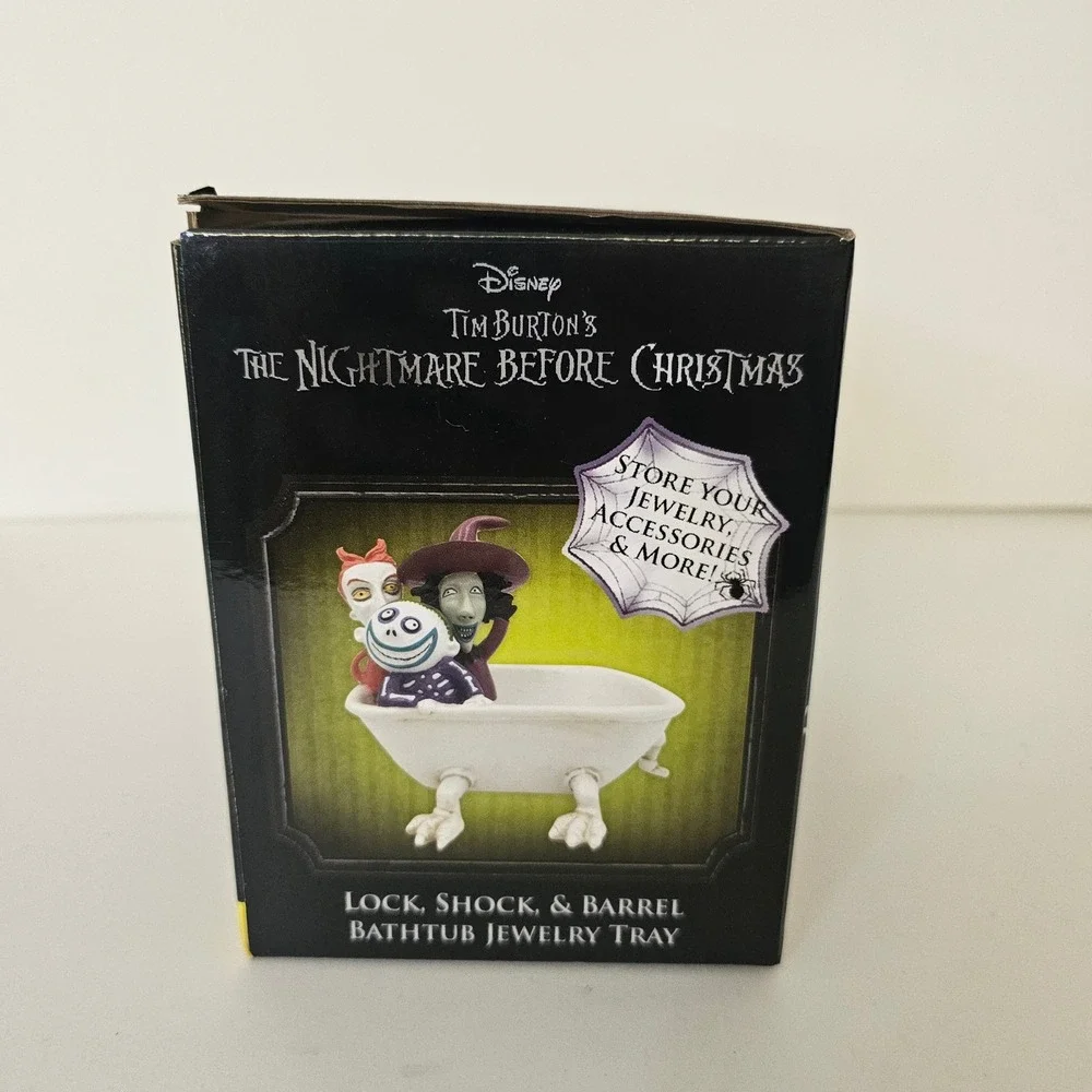 Nightmare Before Christmas Lock Shock Barrel Bathtub Jewelry Tray Hot Topic